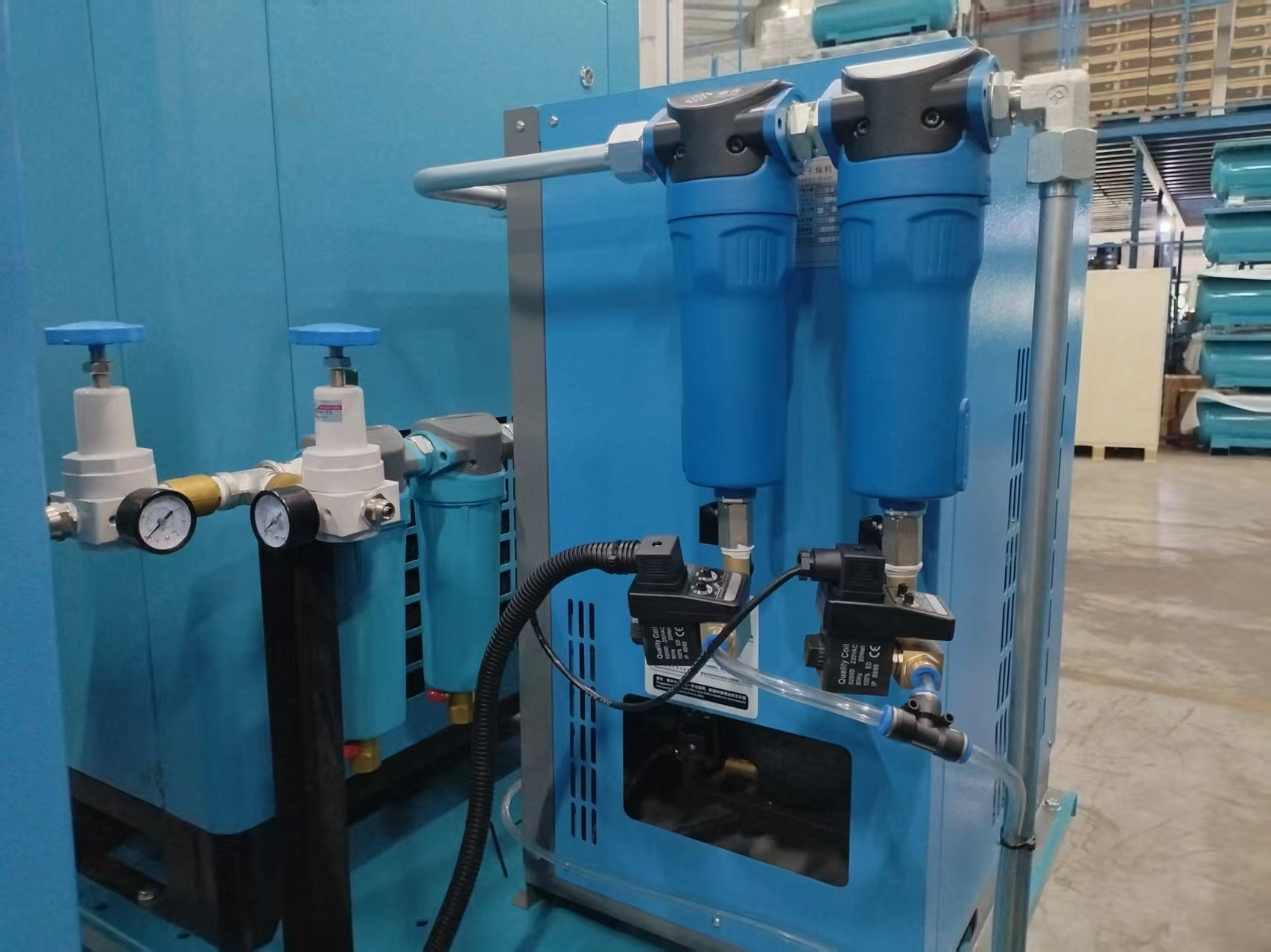 Compresor de Tornillo Industrial de 37kw Especialmente para Corte por L&aacute;ser, Suministro 4 en 1 PM VSD 16 bar, Dise&ntilde;o Compacto