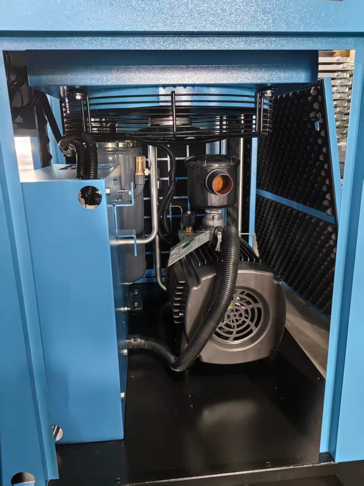 Luoyou Industrial Screw Air Compressor 55KW 75hp 8bar 10bar 13bar VSD Factory Outlet Good Price High-quality 10.05m³/min 7.8m³/min 7.3m³/min Energy-saving 8kg 10kg 13kg 0.8Mpa 1.0Mpa 1.3Mpa single stage
