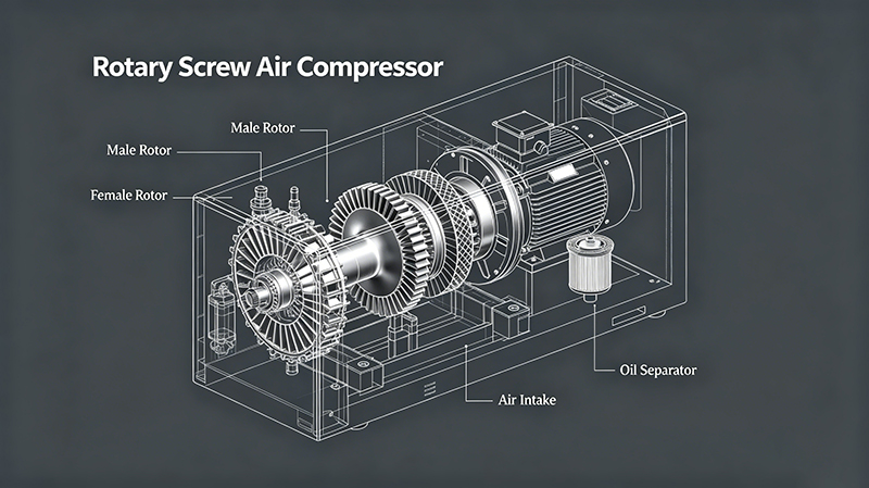 Top 5 Rotary Screw Air Compressor Manufacturers in The World